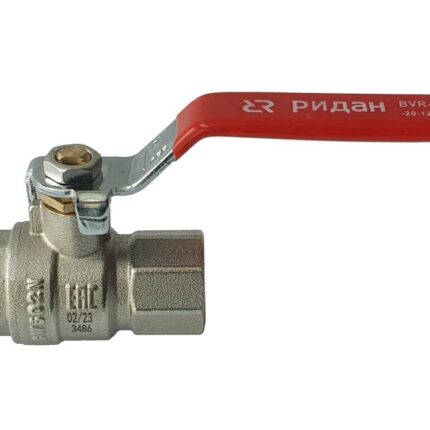 Ридан BVR-R 065B8315RG — Кран шаровой ГОСТ59553-2021 PN25 DN100 с внутренней резьбой; Т -20 °С...+120 °С; материал корпуса латунь
